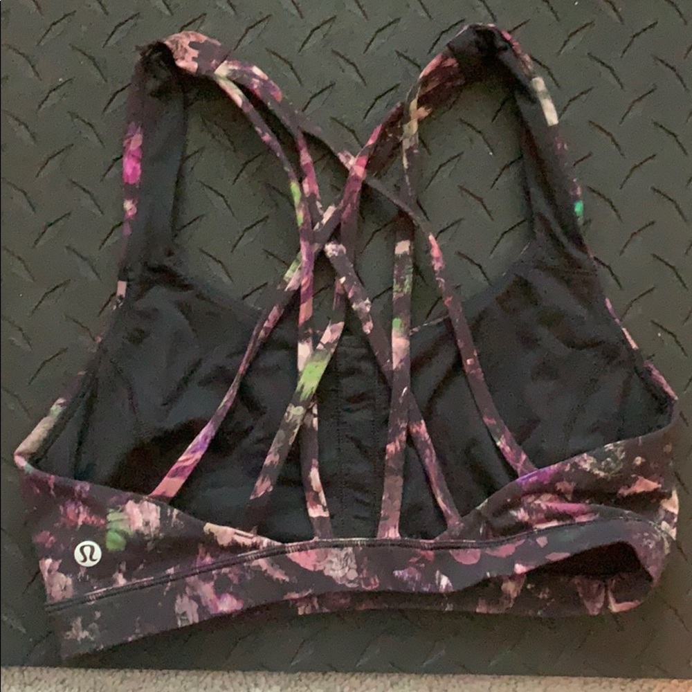 Free to Be bra- floral print - Picture 2 of 4